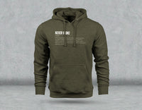 Never Woke Definition Hoodie