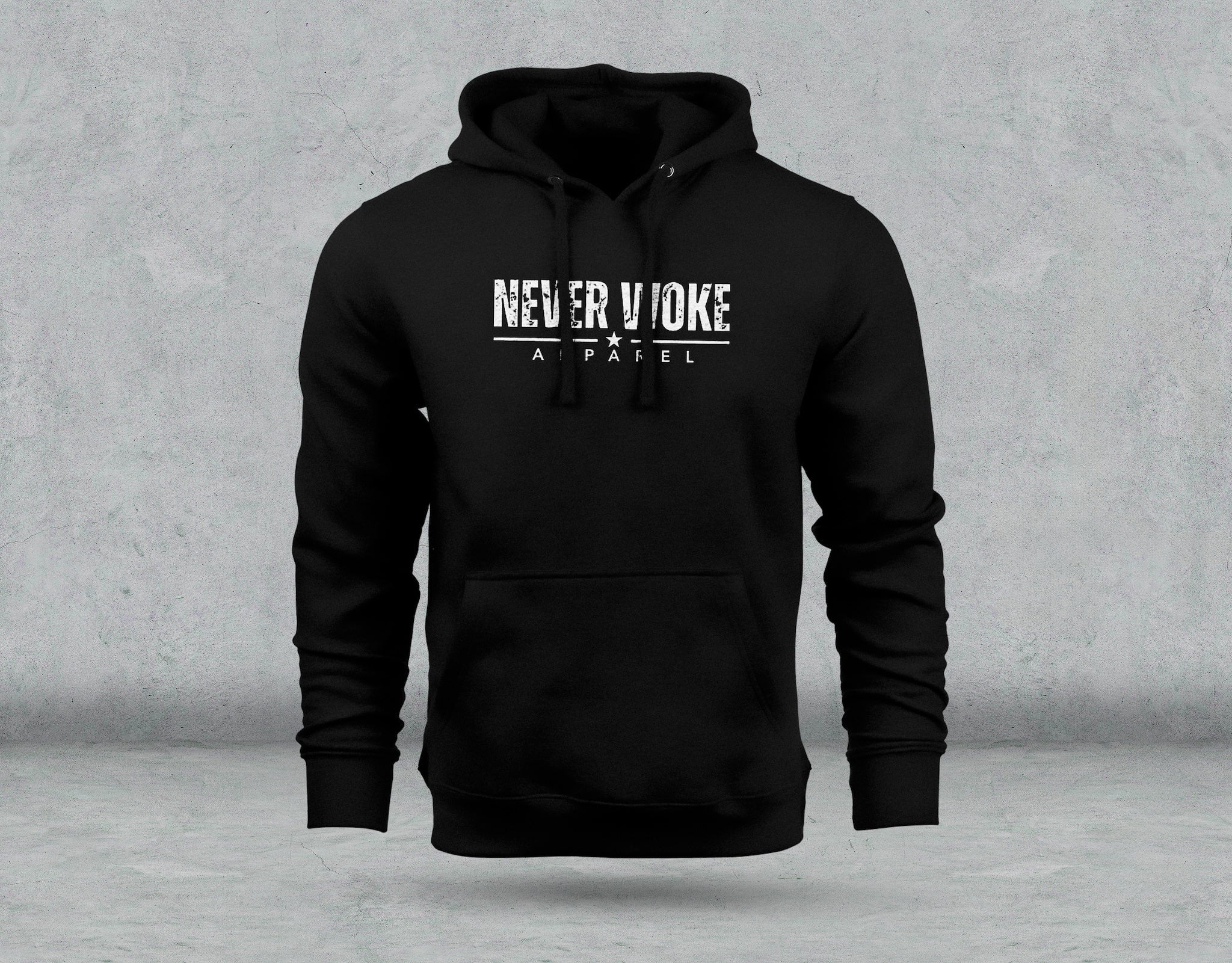 Never Woke Logo Hoodie | Never Woke Apparel