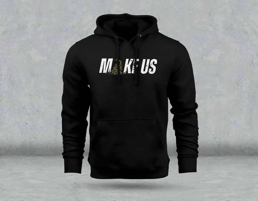 Never Woke Make Us Hoodie