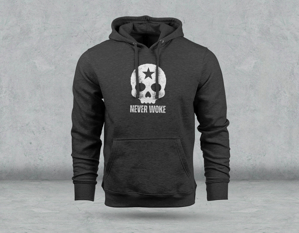 Never Woke Skull Hoodie