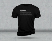 Never Woke Definition