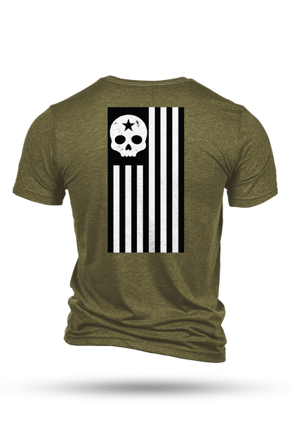 NWA-FLAGSKULL - T-Shirt
