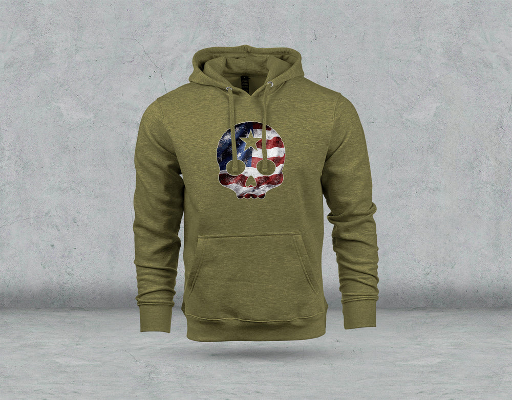 USA Skull - Hoodie