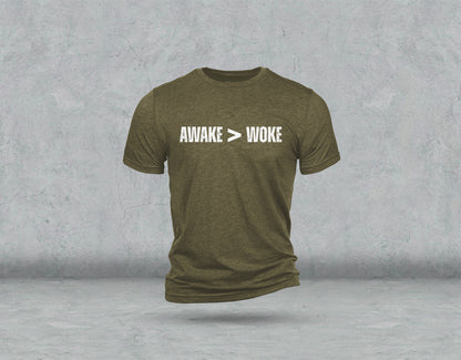 Awake > Woke