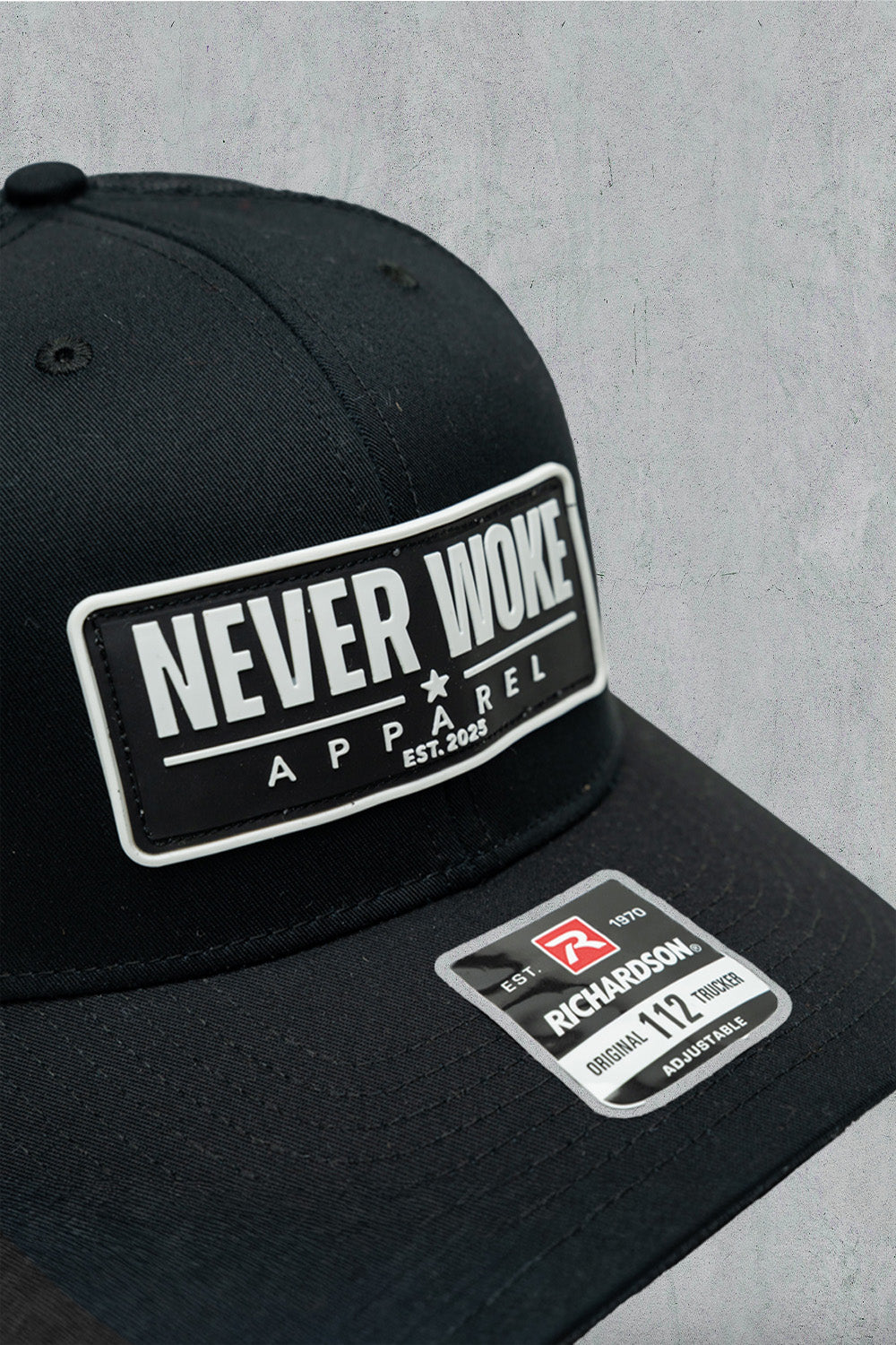 Never Woke Logo Hat