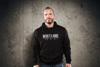 Never Woke Logo Hoodie