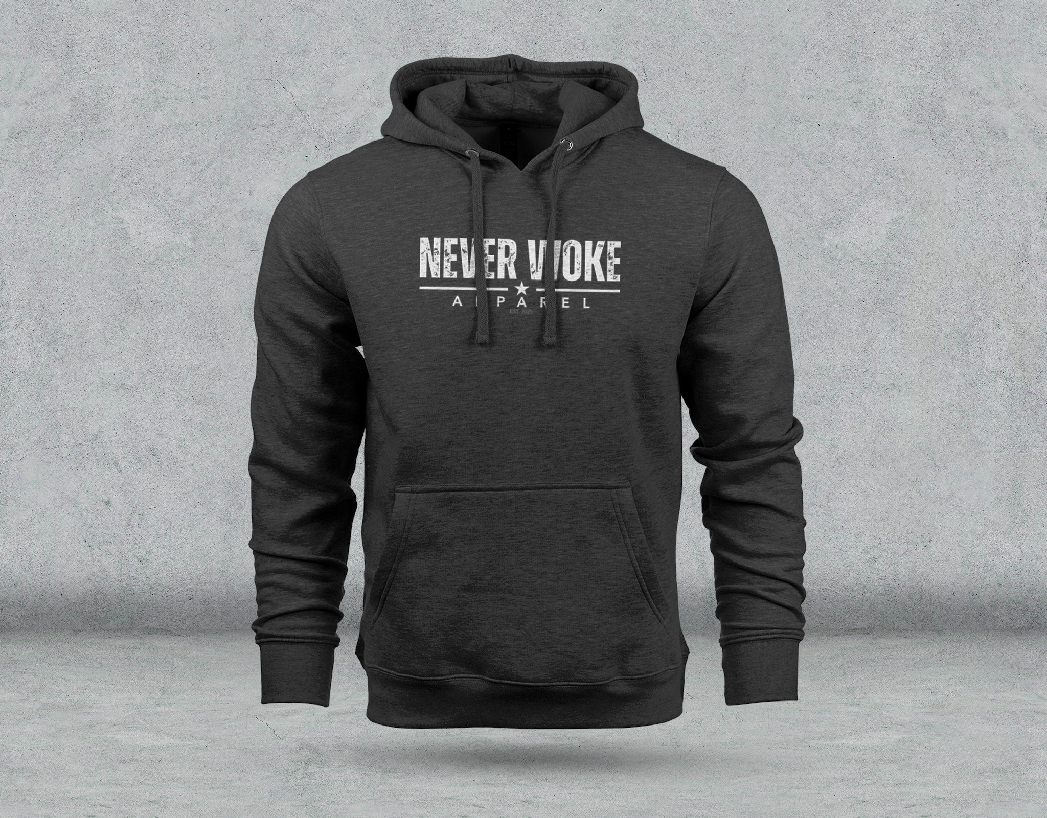 Never Woke Logo Hoodie | Never Woke Apparel